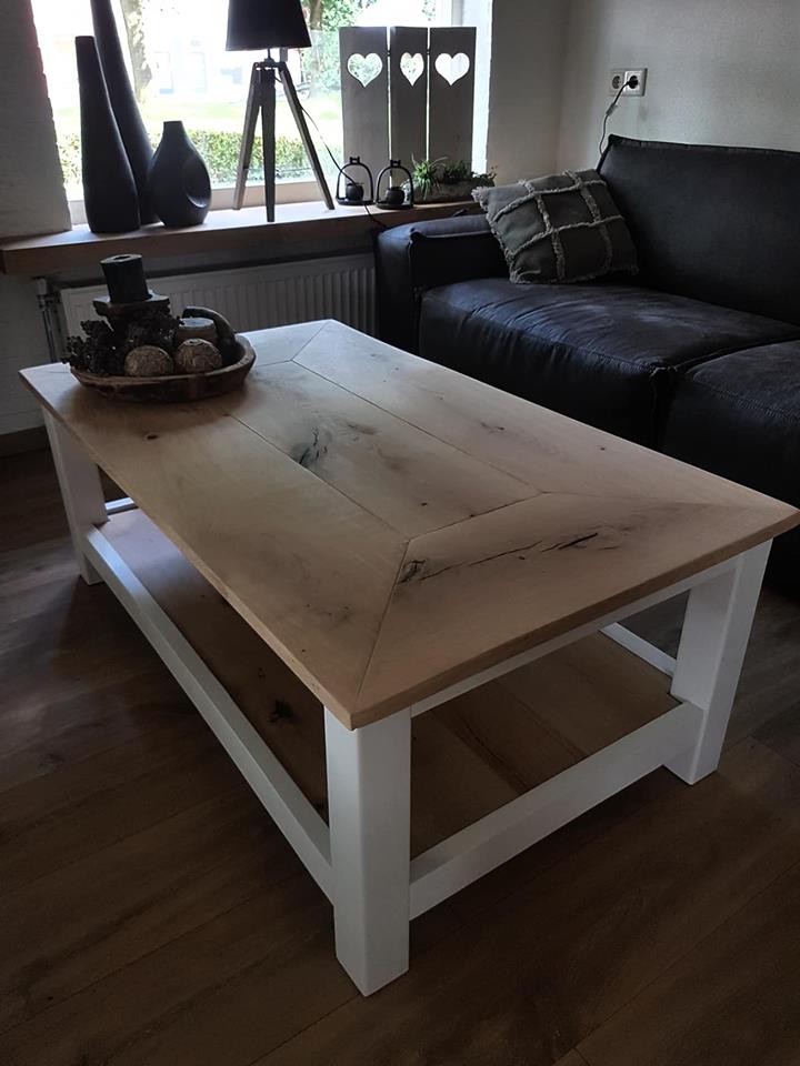 Eiken salontafel - WoodChoice salontafel Silva