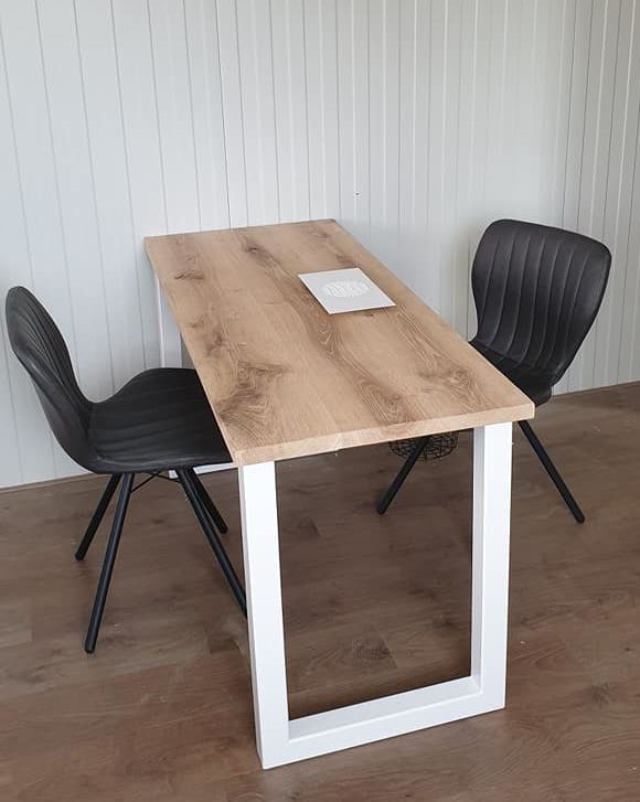 dealer Koningin Echt Eiken manicure tafel Aliyah online bestellen bij WoodChoice