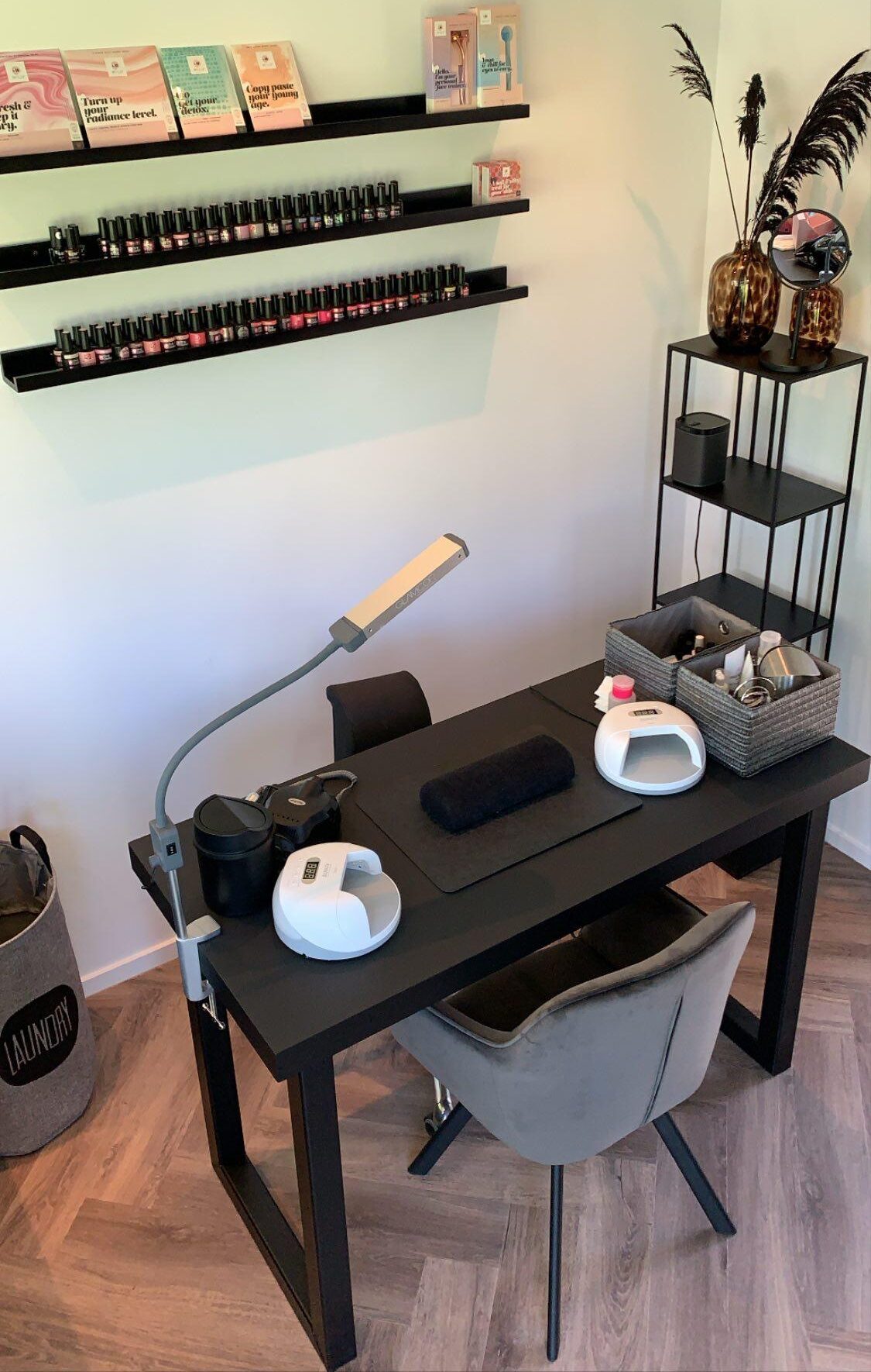 Mdf Stalen Manicure Tafel Maisha
