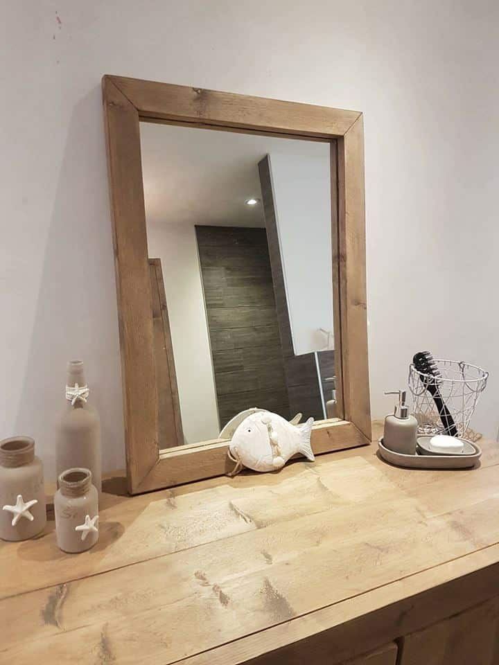 Steigerhouten Spiegel