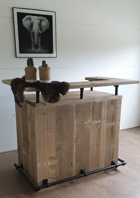 Steigerhouten Toonbank Daily