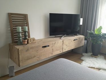 Steigerhouten Tv Meubel Medan