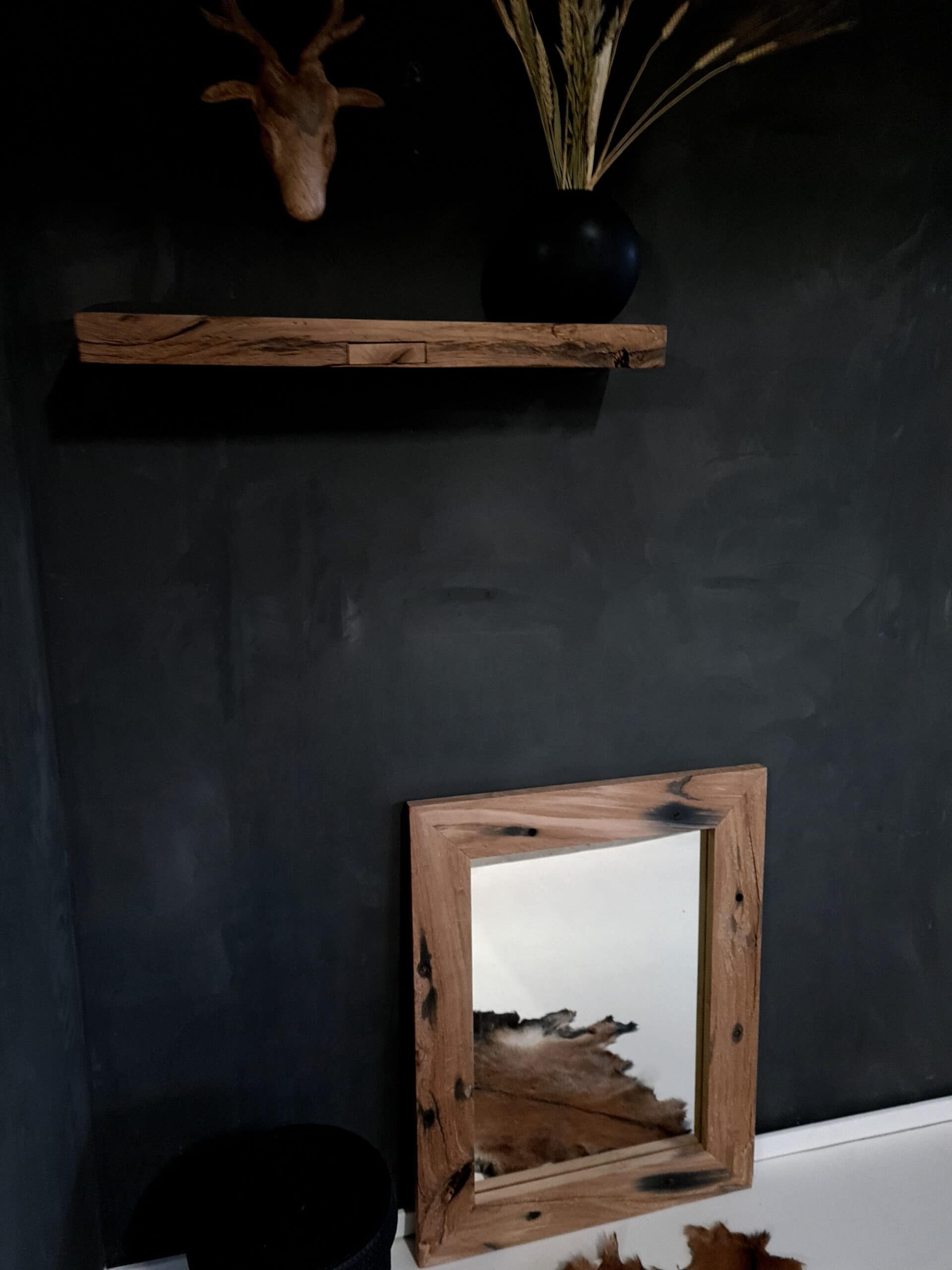 Oud Eiken Spoorbielzen Spiegel