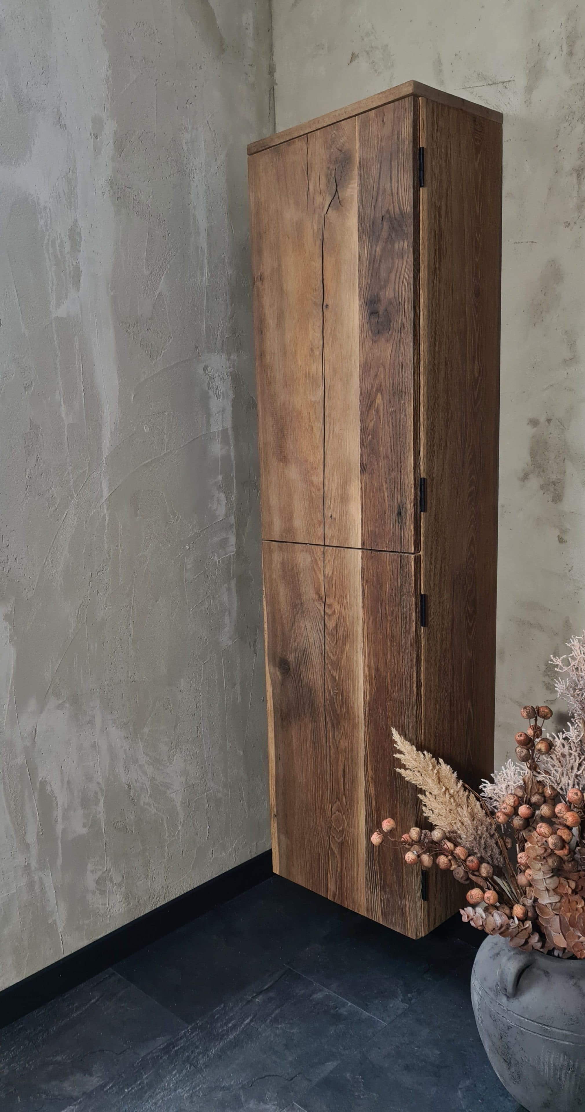 oud eiken kolomkast | woodchoice