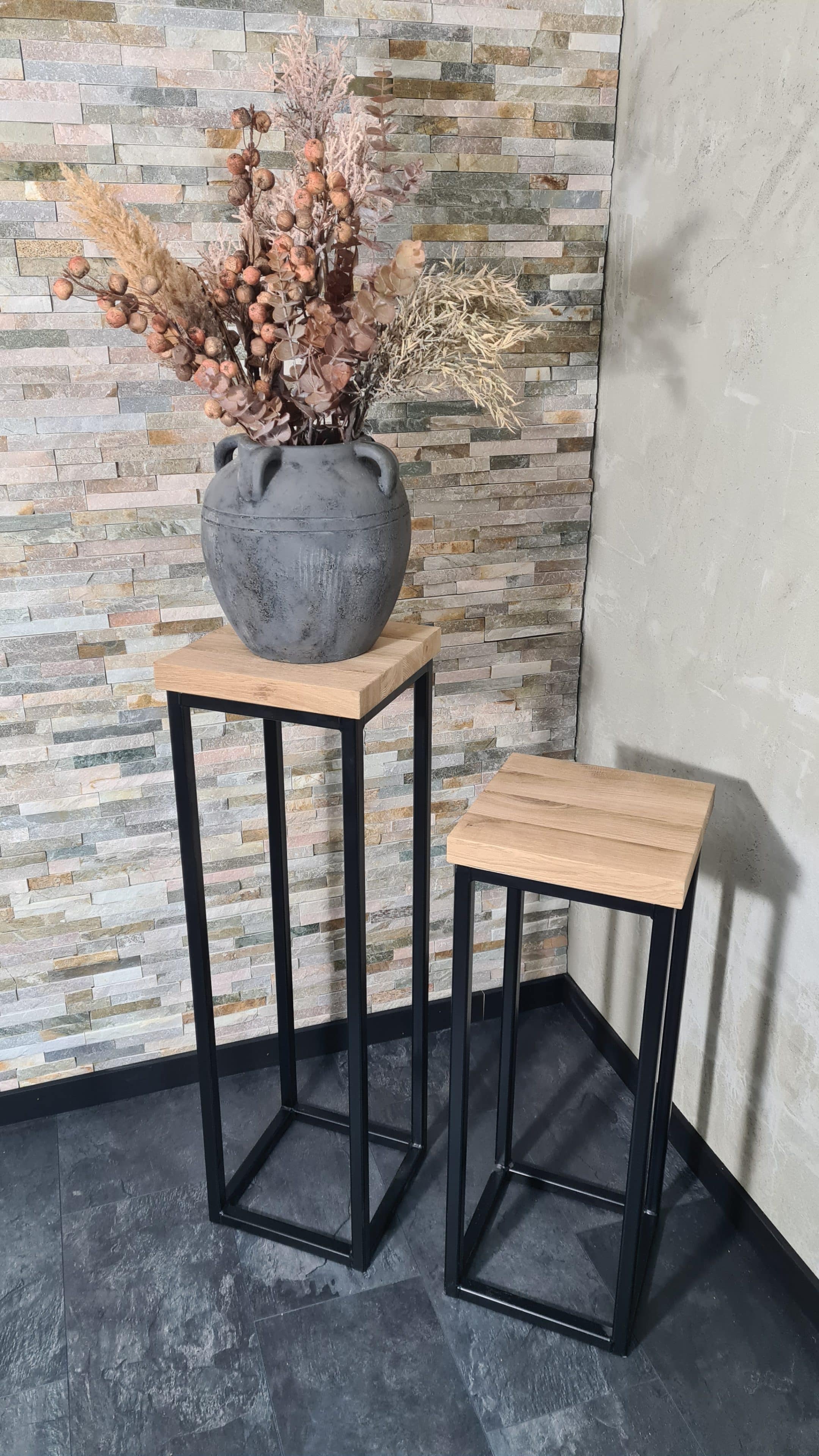 zuil eiken kolomkast | woodchoice