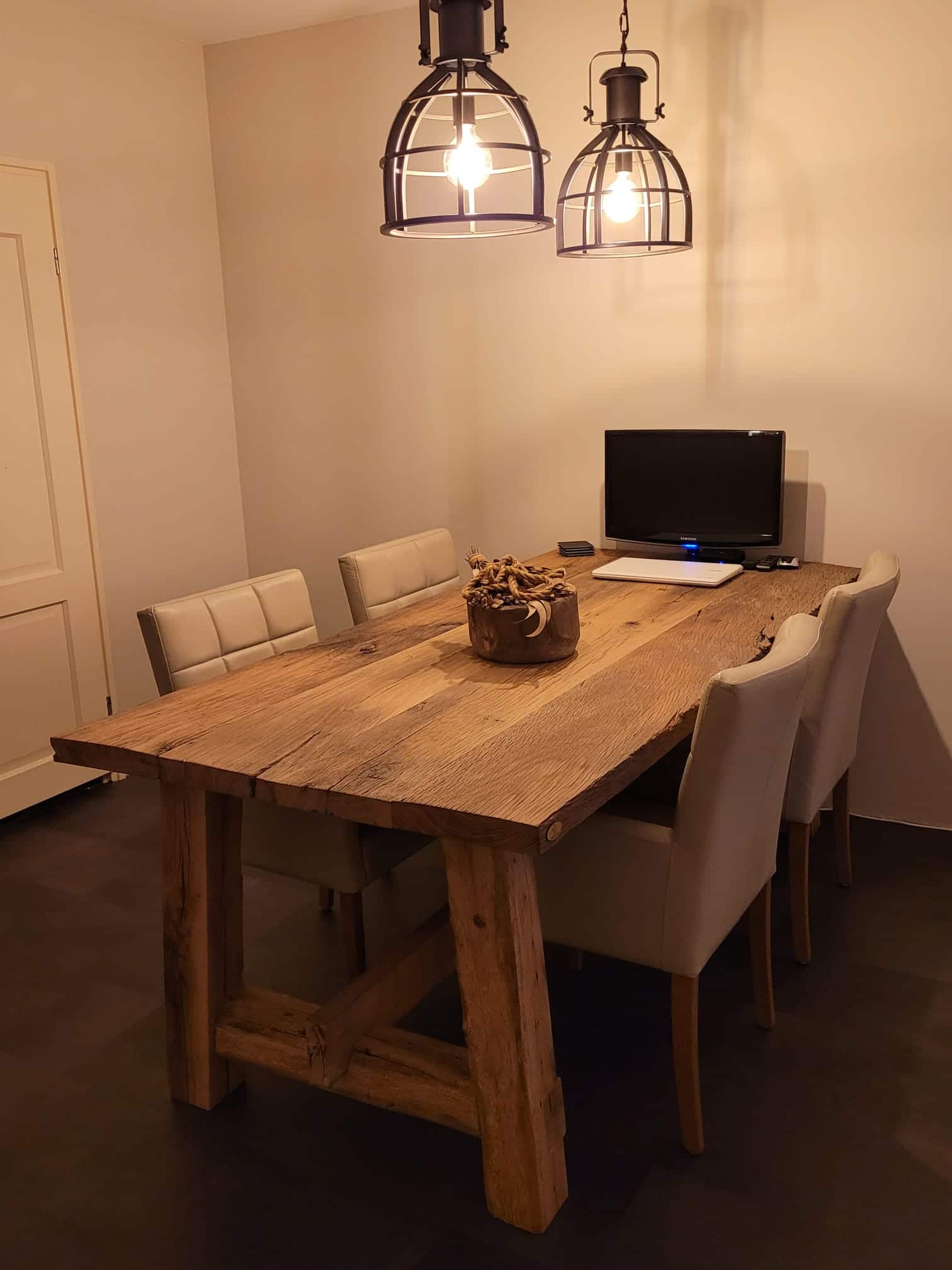 oud eiken eettafel | woodchoice