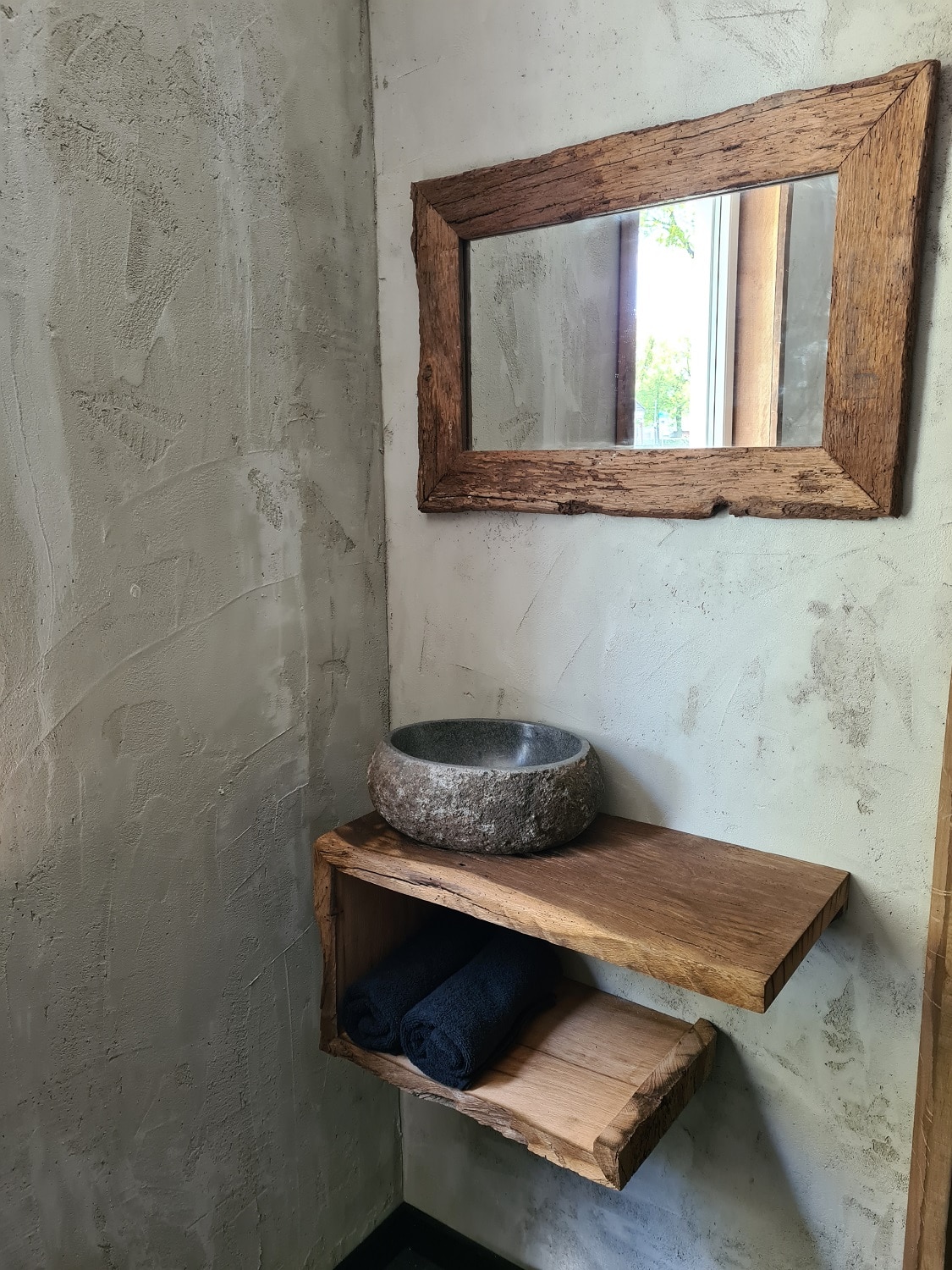 oud eiken toiletmeubel | woodchoice