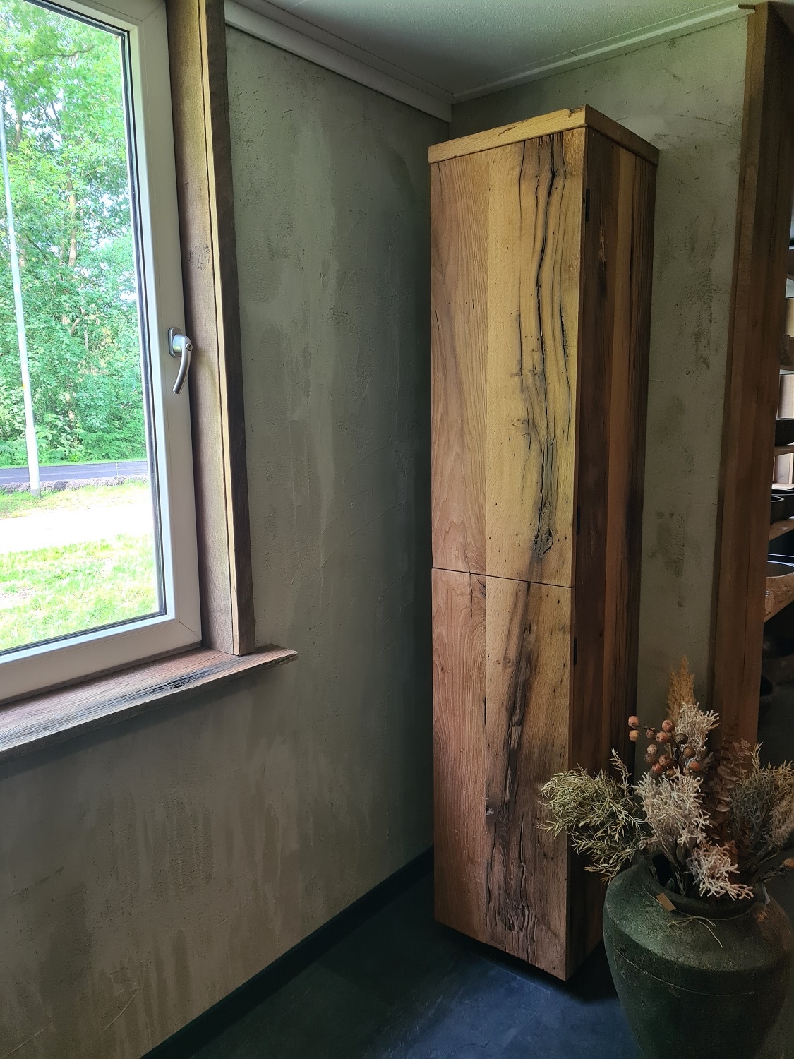 oud eiken badkamerkast heru | woodchoice
