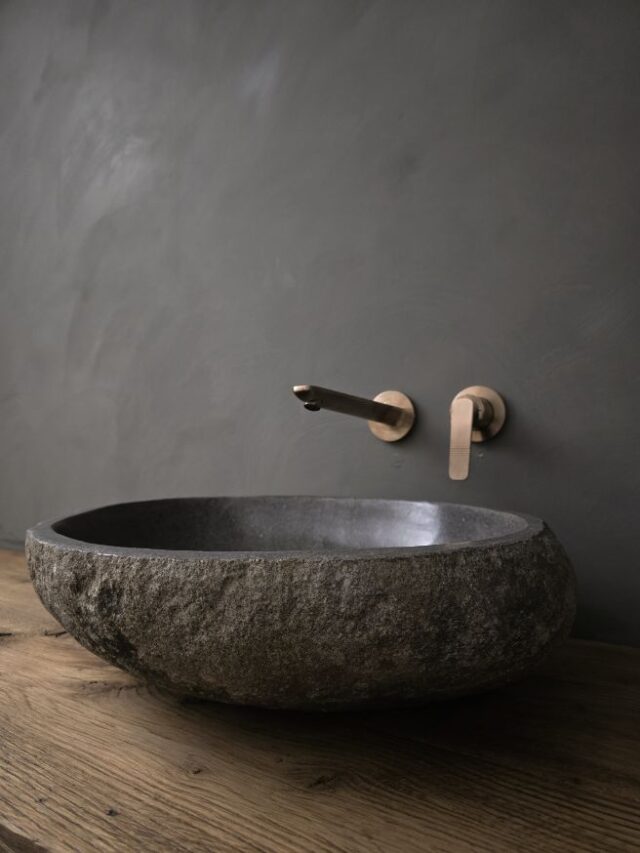 Rivierstenen Waskom Rw00056