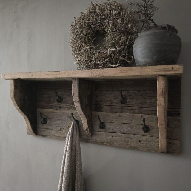 Landelijke Railwood Kapstok